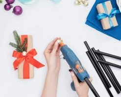 OUSUDELA VARACL Bâtons De Colle Thermofusible Noirs, Bâtons De Pistolet à Colle Chaude Pour Artisanat Fait Main Bricolage Projet De Bureau à Domicile Art Artisanat Fix Et Réparations 15 Pièces, 11 Mm X 20 Cm -Pistolet à colle Soldes 60280034 4