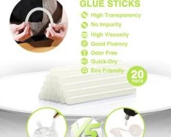 WORKPRO Pistolet à Colle Chaude 60W Avec 20 Bâtons De Colle 11x100 Mm, Pistolet à Colle Electrique De Chauffage Rapide Pour Réparation, Art Et DIY 9 WORKPRO Pistolet à Colle Chaude 60W Avec 20 Bâtons De Colle 11x100 Mm, Pistolet à Colle Electrique De Chauffage Rapide Pour Réparation, Art Et DIY -Pistolet à colle Soldes 60470117 5