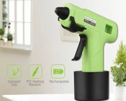 HAPPYSHOPPING Modèle Pour Enfants, Sans Fil, Portable, Petite Machine à Colle Thermofusible, Machine à Colle Pour Bricolage, Interface De Chargement USB, Arrêt Intelligent, Batterie Au Lithium Intégrée. 8 HAPPYSHOPPING Modèle Pour Enfants, Sans Fil, Portable, Petite Machine à Colle Thermofusible, Machine à Colle Pour Bricolage, Interface De Chargement USB, Arrêt Intelligent, Batterie Au Lithium Intégrée. -Pistolet à colle Soldes 60475972 4