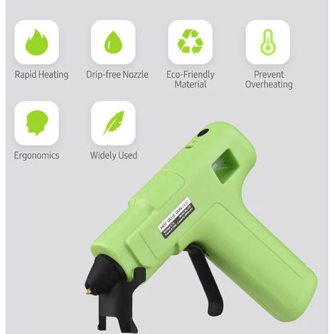 HAPPYSHOPPING Modèle Pour Enfants, Sans Fil, Portable, Petite Machine à Colle Thermofusible, Machine à Colle Pour Bricolage, Interface De Chargement USB, Arrêt Intelligent, Batterie Au Lithium Intégrée. 5 HAPPYSHOPPING Modèle Pour Enfants, Sans Fil, Portable, Petite Machine à Colle Thermofusible, Machine à Colle Pour Bricolage, Interface De Chargement USB, Arrêt Intelligent, Batterie Au Lithium Intégrée. – Image 5