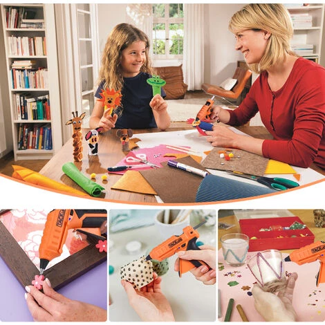 TODOT Pistolet à Colle 30W Avec 60 Bâtons De Colle, Chauffage Rapide Et Température Constante Automatique - GGO21AC 4 TODOT Pistolet à Colle 30W Avec 60 Bâtons De Colle, Chauffage Rapide Et Température Constante Automatique - GGO21AC – Image 4