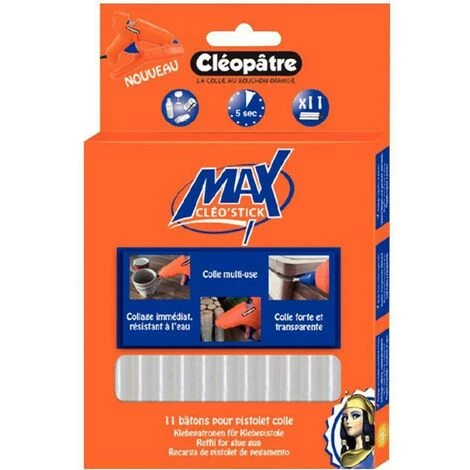 CLÉOPÂTRE Blister De 11 Recharges 11 Mm De Colle Cléo'stick Max - Incolore 1 CLÉOPÂTRE Blister De 11 Recharges 11 Mm De Colle Cléo'stick Max - Incolore