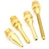 OUSUDELA 4 Pièces Kit De Buse De Pistolet à Colle En Cuivre Interchangeables De Diamètre De Filetage Convient Aux Outils De Pistolet à Colle Chaude
