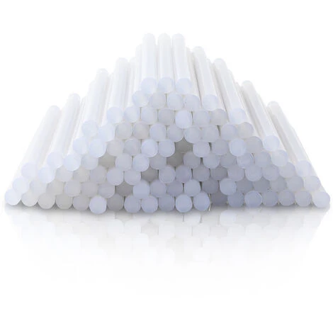 SWANEW Colle Thermofusible Bâtons De Colle 11 X 200 Mm, Transparent 100 Pcs - Transparent 1 SWANEW Colle Thermofusible Bâtons De Colle 11 X 200 Mm, Transparent 100 Pcs - Transparent