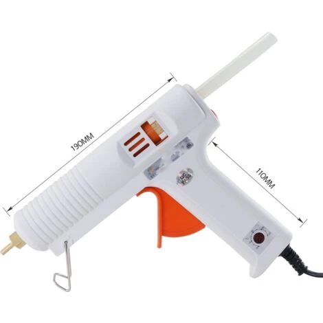 Cisea Pistolet à Colle Thermofusible Haute Température Verre Colle Saisir Chauffage électrique 100w Thermostat 11mm 2 Cisea Pistolet à Colle Thermofusible Haute Température Verre Colle Saisir Chauffage électrique 100w Thermostat 11mm – Image 2