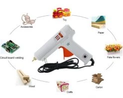 Cisea Pistolet à Colle Thermofusible Haute Température Verre Colle Saisir Chauffage électrique 100w Thermostat 11mm 7 Cisea Pistolet à Colle Thermofusible Haute Température Verre Colle Saisir Chauffage électrique 100w Thermostat 11mm -Pistolet à colle Soldes 61047331 3