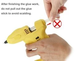 Cisea Mini 20w Pistolet à Colle Avec Chargement USB Pour Le Bricolage Et La Réparation Ou La Décoration Et L'artisanat -Pistolet à colle Soldes 61047357 3