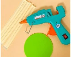 SINCèREETALI Pistolet à Colle Thermofusible, Interrupteur De Ruban Rapide, Manuel De Ménage De 7 Mm (paquet Simple De 20 W) -Pistolet à colle Soldes 63514554 4