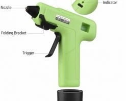 LIFCAUSAL Machine à Colle Thermofusible Rechargeable Pour Enfants Petite Machine à Colle Manuelle Manuelle Sans Fil Pour Enfants Pour Réparation De Jouets Verre Petits Accessoires Collage, USB -Pistolet à colle Soldes 63746065 5