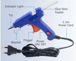 LIFCAUSAL Pistolet à Colle Chaude Portable 20 W Avec 12 Bâtons De Colle Mini Pistolet à Colle Pour Enfants 7 LIFCAUSAL Pistolet à Colle Chaude Portable 20 W Avec 12 Bâtons De Colle Mini Pistolet à Colle Pour Enfants -Pistolet à colle Soldes 63746075 3