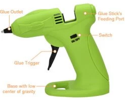 LIFCAUSAL Hot Melt Glue Machine Portable Handheld Wireless Electric Glue Machine 2000mAh Ménage Manuel Pour La Réparation à La Main -Pistolet à colle Soldes 63977977 3