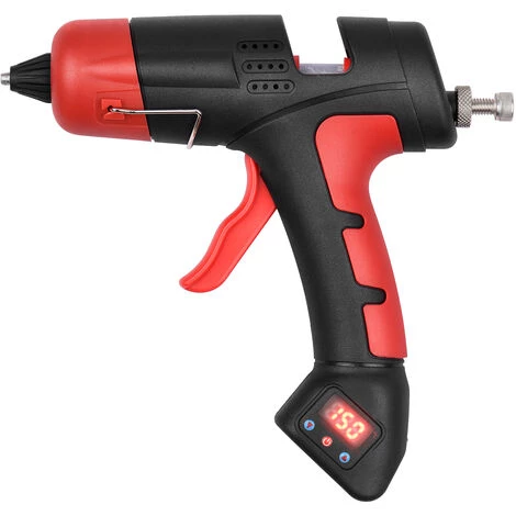 LIFCAUSAL Machine à Colle Thermofusible Affichage Numérique électronique Portable Sans Fil Batterie Li-ion Pistolet à Colle Température Réglable Et Sortie De Quantité De Colle Pour Le Bricolage Et La Réparation De Meubles Avec 30 Bâtons De Colle 1 LIFCAUSAL Machine à Colle Thermofusible Affichage Numérique électronique Portable Sans Fil Batterie Li-ion Pistolet à Colle Température Réglable Et Sortie De Quantité De Colle Pour Le Bricolage Et La Réparation De Meubles Avec 30 Bâtons De Colle