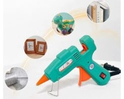 Kueatily Pistolet à Colle Thermofusible, Interrupteur De Ruban Rapide, Manuel De Ménage De 7 Mm (paquet Simple De 20 W) -Pistolet à colle Soldes 64070617 3