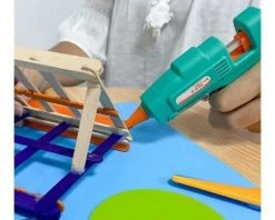 Kueatily Pistolet à Colle Thermofusible, Interrupteur De Ruban Rapide, Manuel De Ménage De 7 Mm (paquet Simple De 20 W) -Pistolet à colle Soldes 64070617 5