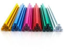 SWANEW Colle Thermofusible Bâtons De Colle 11 X 200 Mm, Briller 50 Pcs - Briller