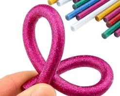 SWANEW Colle Thermofusible Bâtons De Colle 11 X 200 Mm, Briller 50 Pcs - Briller -Pistolet à colle Soldes 64174959 4