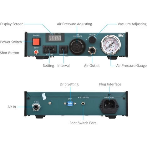 TANCYCO 983A Distributeur Automatique De Colle 220 V 2 TANCYCO 983A Distributeur Automatique De Colle 220 V – Image 2