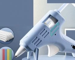 REGALI Pistolet à Colle Chaude Sans Fil, Kit De Pistolet à Colle à Préchauffage Rapide Avec 20 Mini Bâtons De Pistolet à Colle De Qualité Supérieure, Pistolet à Colle Thermofusible à Mise Hors Tension Intelligente (bleu) 6 REGALI Pistolet à Colle Chaude Sans Fil, Kit De Pistolet à Colle à Préchauffage Rapide Avec 20 Mini Bâtons De Pistolet à Colle De Qualité Supérieure, Pistolet à Colle Thermofusible à Mise Hors Tension Intelligente (bleu) -Pistolet à colle Soldes 65120762 2