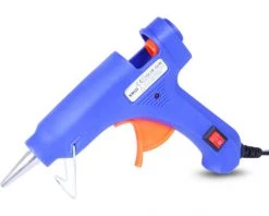 LADACèE Pistolet à Colle Chaude Pistolet A Colle - Pistolet Colle 20W 30pcs 110*135mm Bâtons De Colle Pour Pistolet Le Artisanat, DIY, Maison, Bricolage, Bureau-Bleuge