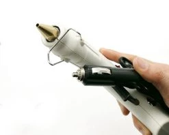 LIFCAUSAL Pistolet à Colle Thermofusible Universel Pour Voiture 40 W 12 V 47 Pouces De Long Câble Avec Prise Allume-cigare Blanc -Pistolet à colle Soldes 65755568 2