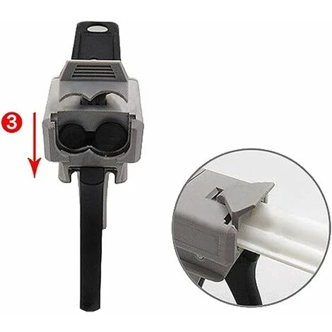 NAXUNNN Pistolet Distributeur Époxy 50 Ml, AB Pistolet à Colle Époxy Poignée Applicateur Pour Mélange Colle, Ratios 1:1 Et 2 :1 5 NAXUNNN Pistolet Distributeur Époxy 50 Ml, AB Pistolet à Colle Époxy Poignée Applicateur Pour Mélange Colle, Ratios 1:1 Et 2 :1 – Image 5