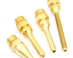MERéTéET Lot De 4 Buses De Rechange En Cuivre Pur Pour Pistolet à Colle, Kit De Remplacement Pour Pistolet à Colle, Outils Chauffants électriques