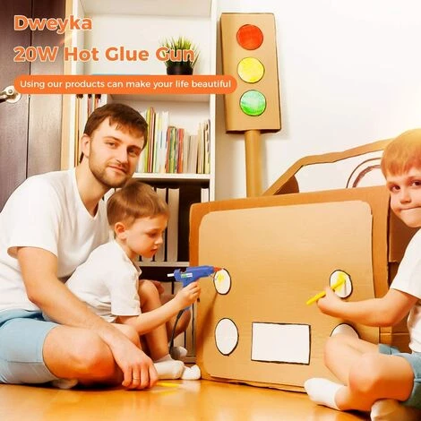 Pistolet à Colle Chaude 40pcs Bâtons Chauffrage Rapide Et Sûr Pistolet à Colle 50W, Y Compris Un Sac à Outils, Anti écoulement Pour Réparation, Artisanat, DIY, Maison, Bricolage, Bureau- Bleu Adélala 5 Pistolet à Colle Chaude 40pcs Bâtons Chauffrage Rapide Et Sûr Pistolet à Colle 50W, Y Compris Un Sac à Outils, Anti écoulement Pour Réparation, Artisanat, DIY, Maison, Bricolage, Bureau- Bleu Adélala – Image 5