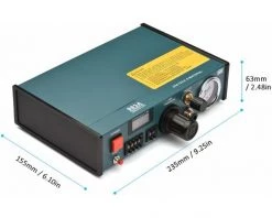 LIFCAUSAL 983A 220V Distributeur Automatique De Colle Machine Contrôleur De Distribution Précis Professionnel Machine à Colle Contrôle Numérique Goutte à Goutte Goutte à Goutte Machine Précision Petit Adhésif Liquide Appareil De Collage Automatique (prise UE) -Pistolet à colle Soldes 67222245 5