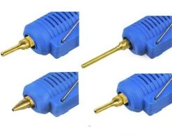 4 Pièces Kit De Buse De Pistolet à Colle En Cuivre Interchangeables De Diamètre De Filetage 10,8MM Convient Aux Outils De Pistolet à Colle Chaude,Lonvrèe -Pistolet à colle Soldes 67335822 3