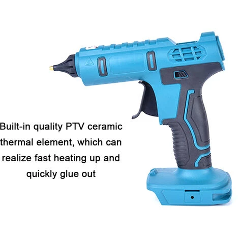 ASUPERMALL Machine à Colle Thermofusible électrique Portable Sans Fil Au Lithium Applicateur De Colle Pour La Maison, Le Bricolage, L'artisanat Et La Fabrication De Colle à La Main, Host & 10pcs Barres De Colle Thermofusible - Host & 10pcs Barres De Colle Thermofusi 5 ASUPERMALL Machine à Colle Thermofusible électrique Portable Sans Fil Au Lithium Applicateur De Colle Pour La Maison, Le Bricolage, L'artisanat Et La Fabrication De Colle à La Main, Host & 10pcs Barres De Colle Thermofusible - Host & 10pcs Barres De Colle Thermofusi – Image 5