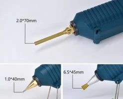 KAEJYIUT Pistolet à Colle Thermofusible 150W Thermostat Distributeur De Colle Thermostat Industriel -Pistolet à colle Soldes 68155981 3