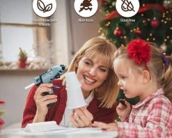 ZOLGINAH Lot De 200 Bâtons De Colle Chaude 100 X 7mm, Bâtonnets De Colle Transparents Universels Pour Pistolet à Colle Chaude, Idéal Pour Bricolage, Artisanat, Loisir -Pistolet à colle Soldes 68290089 4